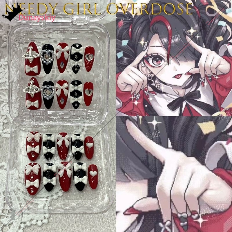 Nail Art Y2K - YiNuo*/Needy Girl Overdose Jirai Kei Ame