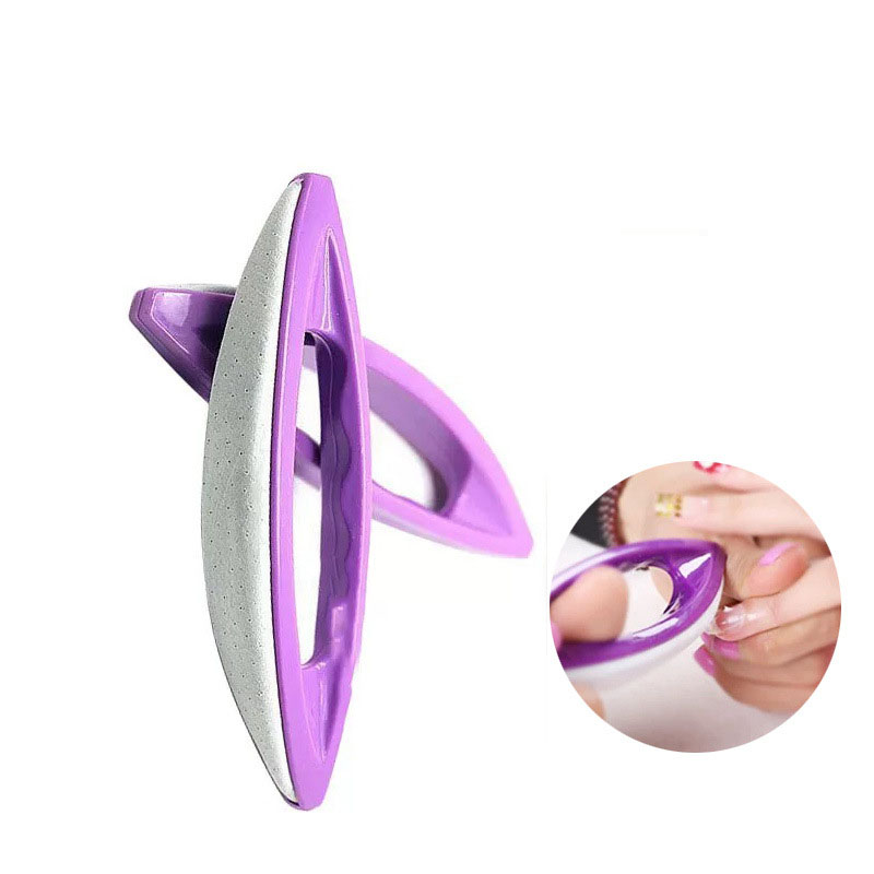 Nail Art Violet - Top Nail Purple Sheepskin Brush Nail