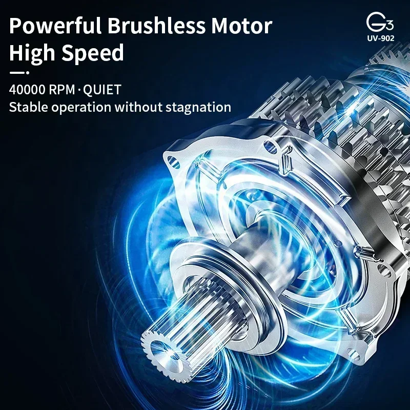 Nail Drill Machine - oxxi UV G3 40000 rpm Brushless