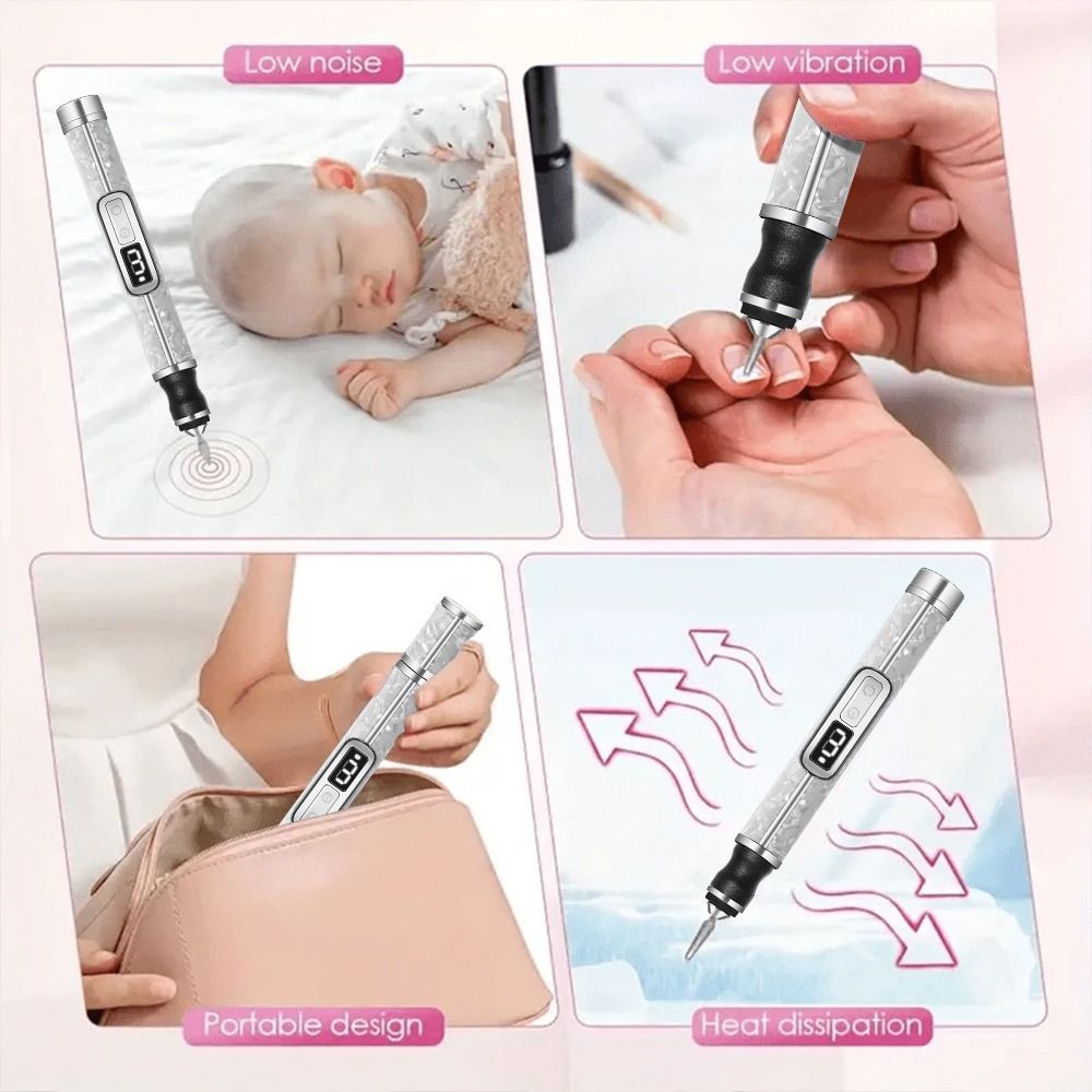 Low Noise Electric Nail Drill  - Nail Drill Machine review and price
