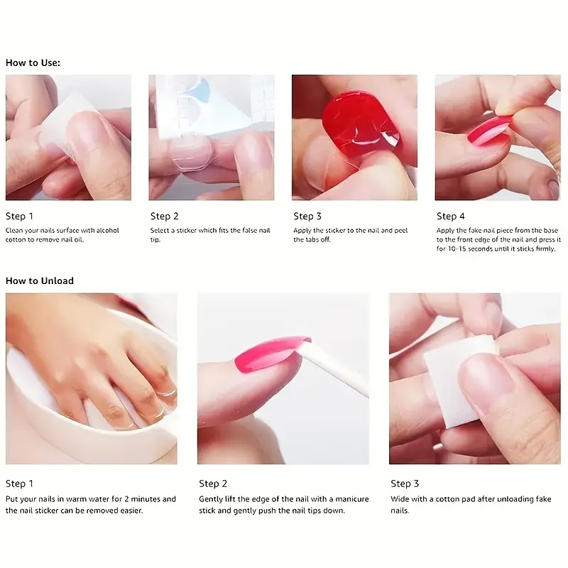 24pcs medium square minimalist - Nail Art Y2K review and price