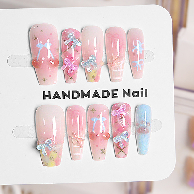 10Pcs French Sweet Cool Light  - Nail Art French Nails review and price