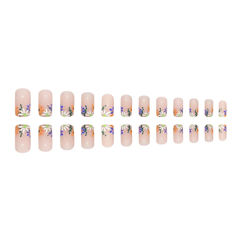 24 medium and long European sq - Nail Art Y2K review and price