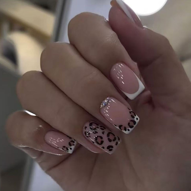 24pcs Finished Fake Nails Fren - Nail Art French Nails review and price