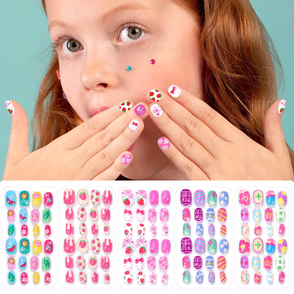 120-Piece 5-Set Candy Kids Pre - Nail Art Y2K review and price