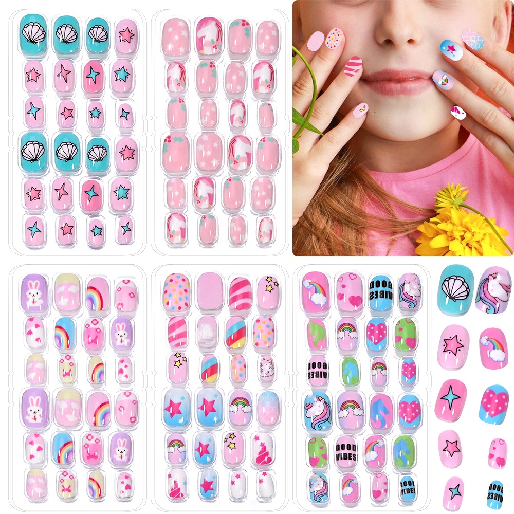 120-Piece 5-Set Candy Kids Pre - Nail Art Y2K review and price