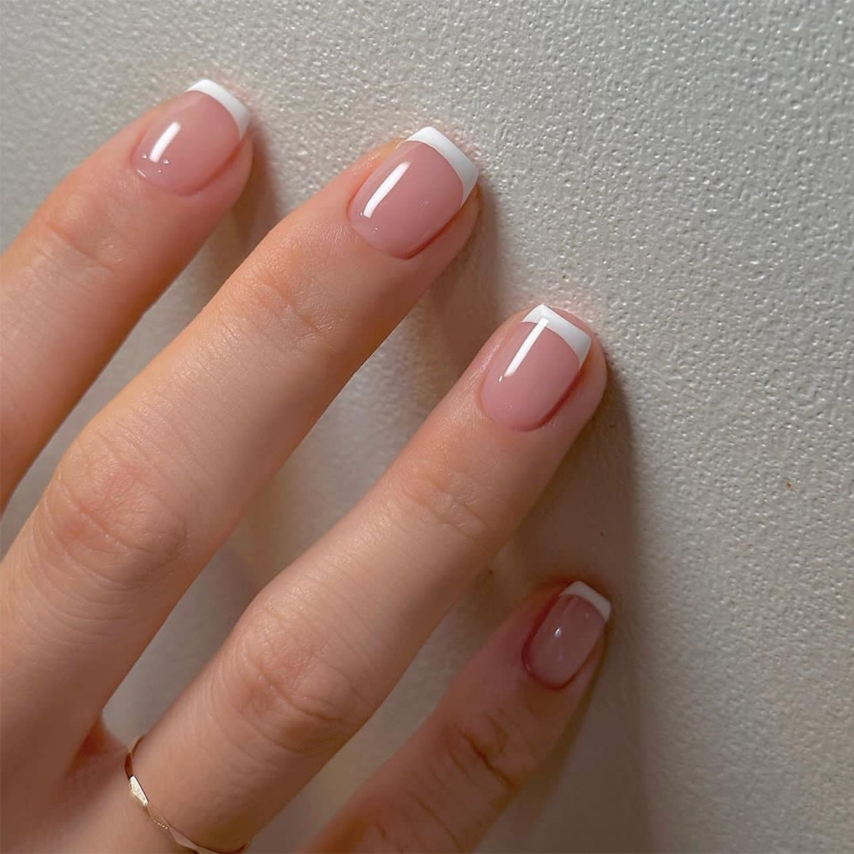24ps/set Short Fake Nails for  - Nail Art French Nails review and price