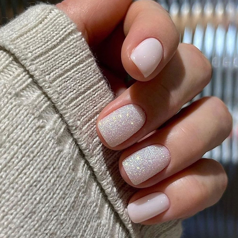 24ps/set Short Fake Nails for  - Nail Art French Nails review and price