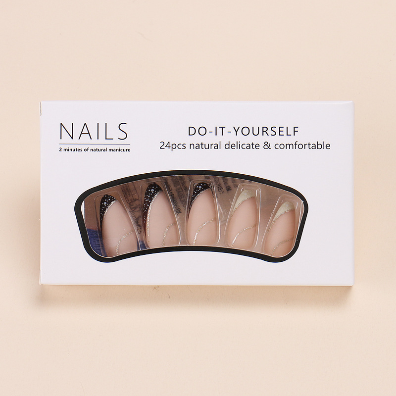 24 pieces French-style wearabl - Nail Art French Nails review and price