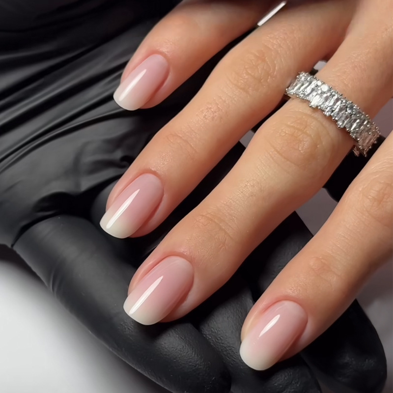 24Pcs Simple Ballet Glitter De - Nail Art French Nails review and price