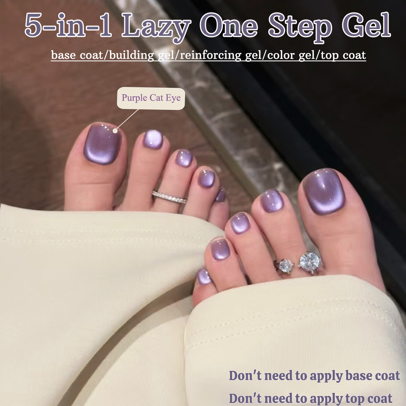 1pcs PSK Popular 5-In-1 One-St - Nail Art Violet review and price