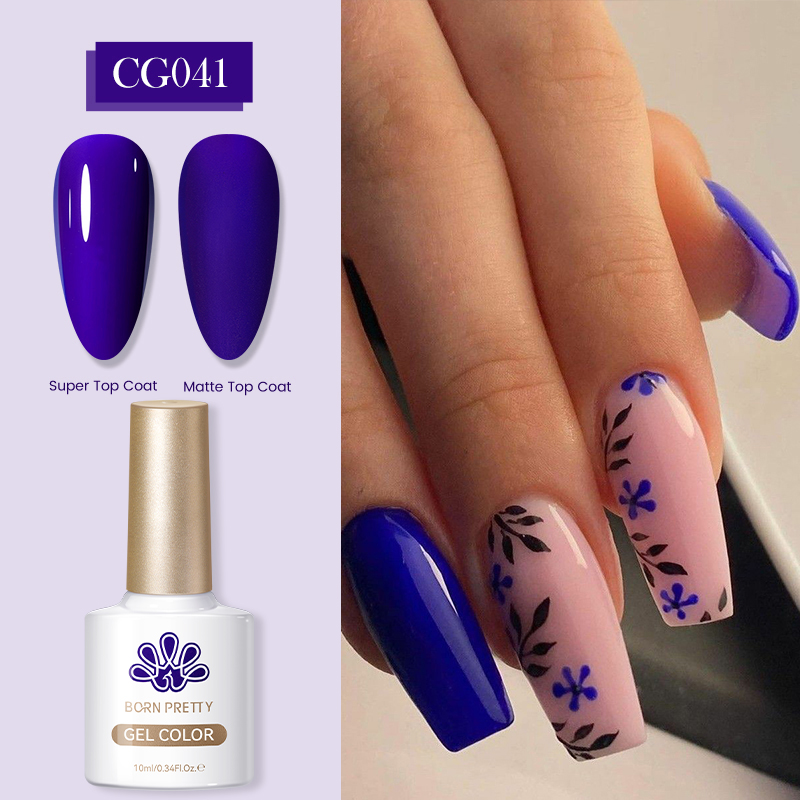BORN PRETTY 10ml 24 Colors Gel - Nail Art Violet review and price